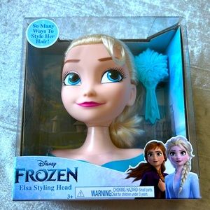 Disney Princess Elsa Styling Head Doll- FROZEN